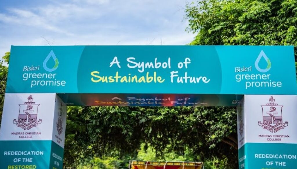 Bisleri International Restores and Rededicates Lake at Madras Christian College Boosting its water Harvesting Capacity to 20 Million Liters