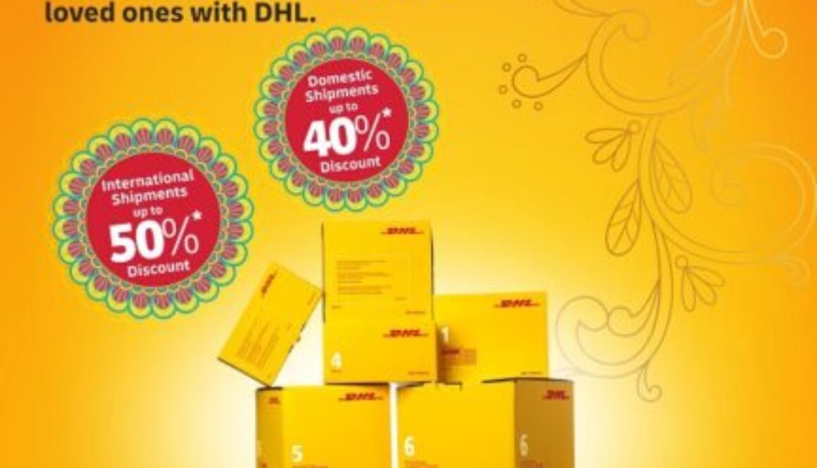 DHL Express Lights up Diwali with up to 50% off for India's International Shipments