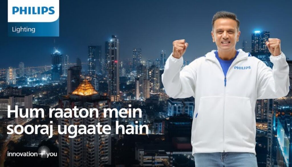 Signify Celebrates a Record-breaking Success for its Latest Campaign 'Hum Raaton Mein Sooraj Ugaate Hain' Starring Rahul Dravid