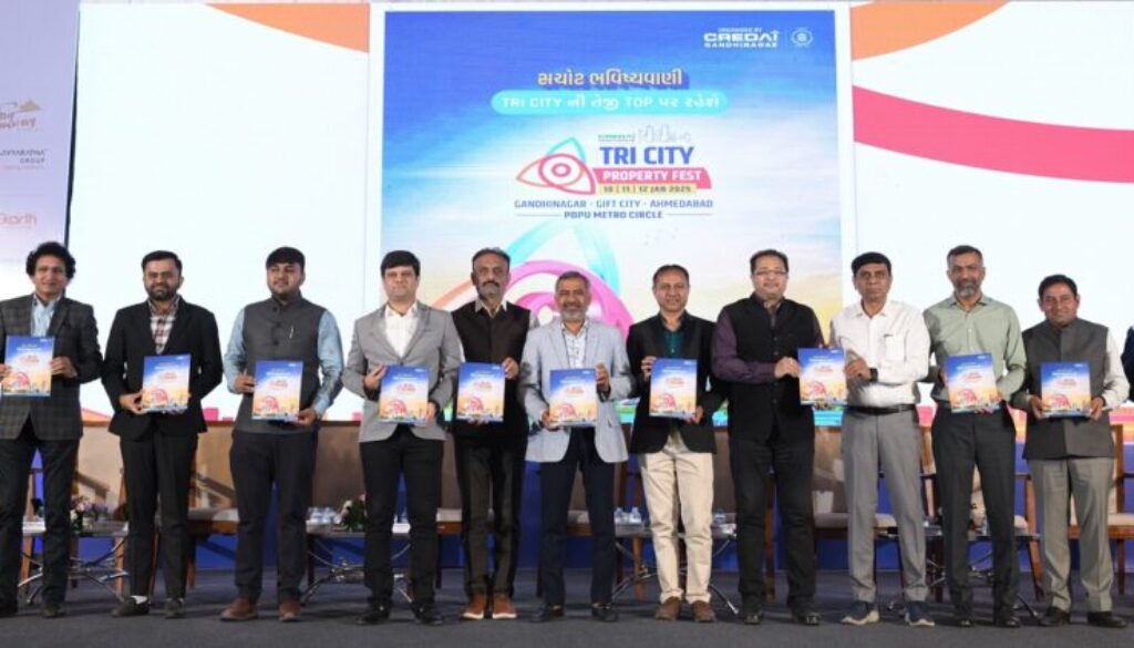 CREDAI Gandhinagar to Organise Tri-City Property Fest from January 10 to 12