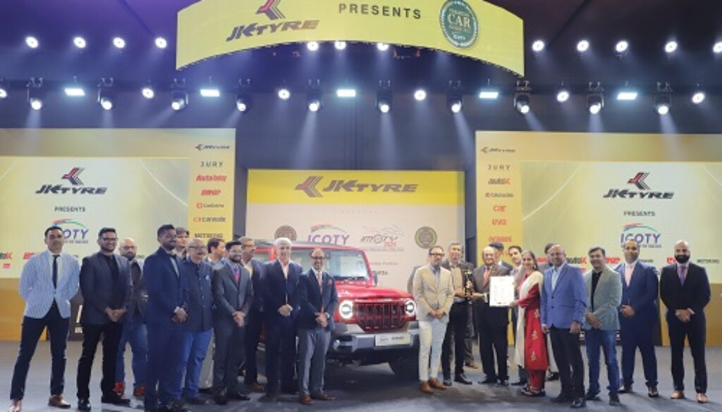 JK Tyre celebrates India's Automotive Emergence with the Landmark 20th Edition of the Indian Car of the Year [ICOTY]