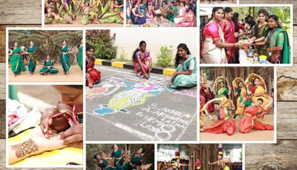 Pongal Fete gets All its Rustic Charm at Dr. MGR-Janaki College for Women