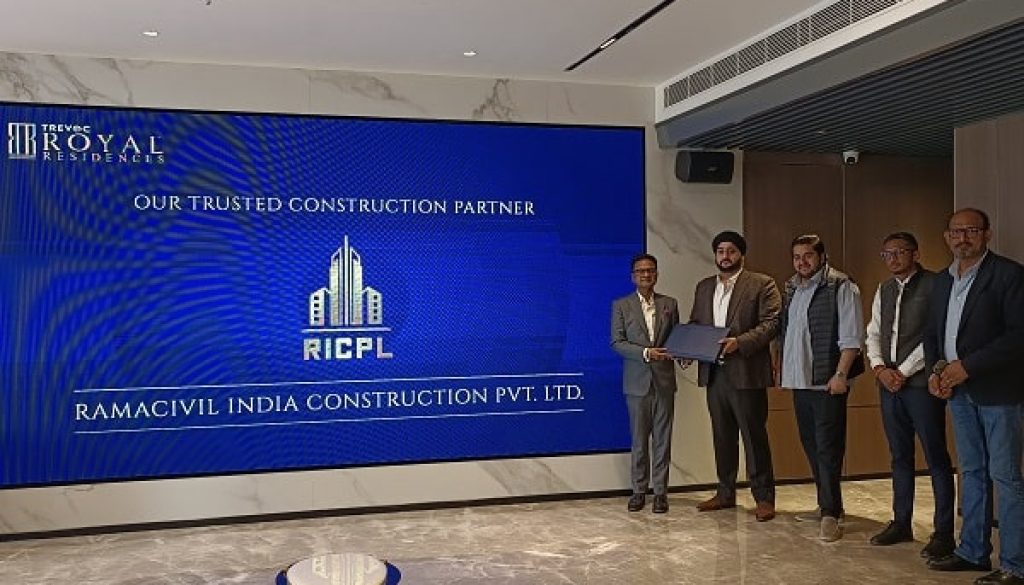 TREVOC Group Appoints RICPL as Construction Partner for its Ultra-Luxury Residences in Gurugram