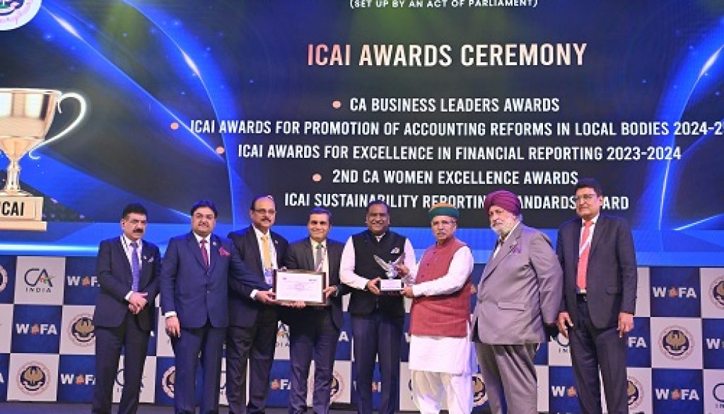 HDFC Life Wins ICAI Award for Best Financial Reporting for 2023-24