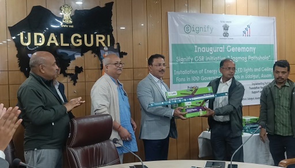 Signify Partners with FISS to Upgrade 100 Schools in Udalguri with Energy-Efficient and Sustainable Lighting Solutions