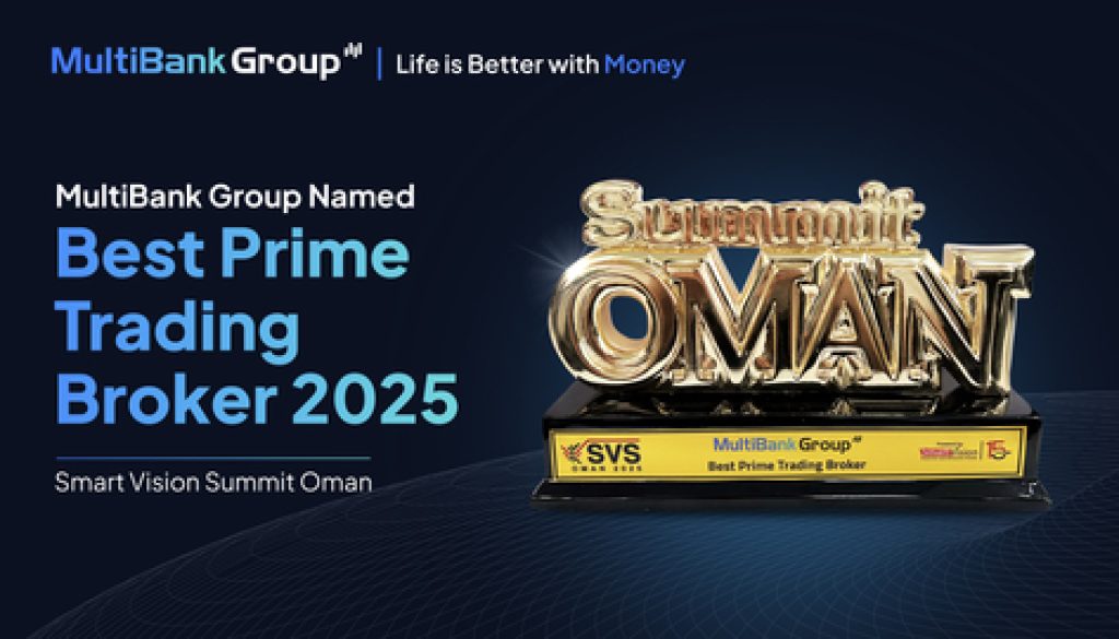 MultiBank Group Named ‘Best Prime Trading Broker’ at Smart Vision Summit Oman