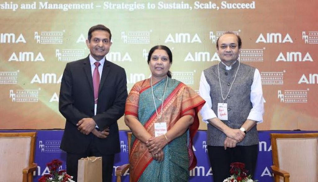 Leadership and Innovation Take Centre Stage at AMA-AIMA Conclave 2025 Held in Ahmedabad