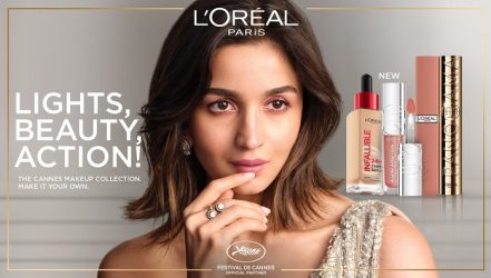 L'OrÃ©al Paris Marks 28 Years at Festival de Cannes with Alia Bhatt's Debut