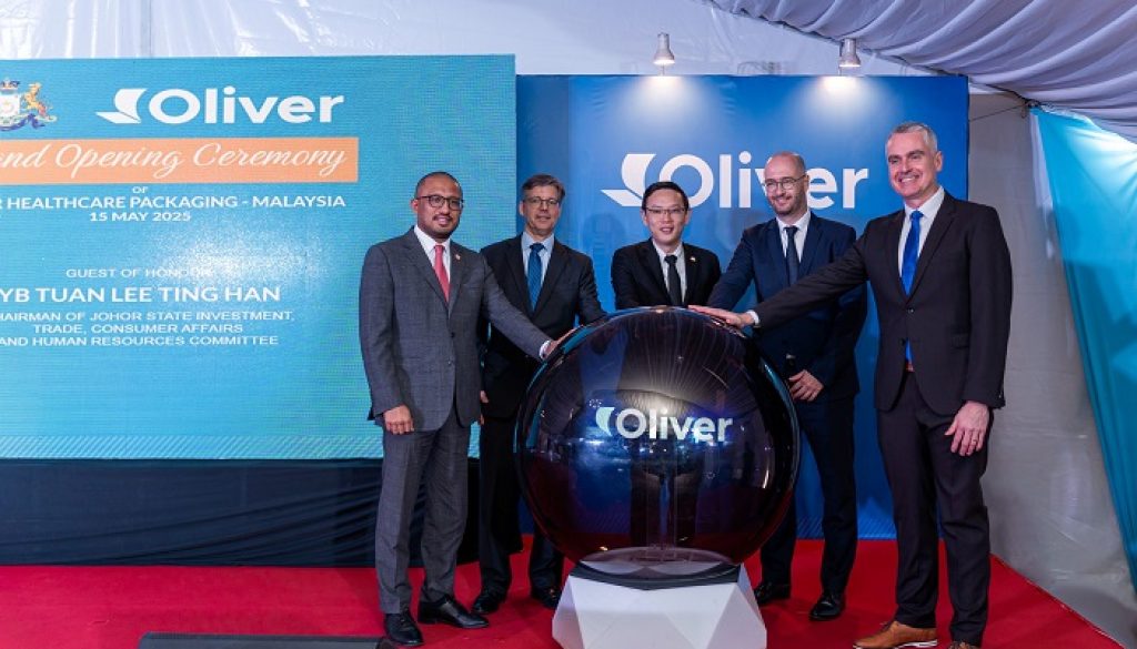Oliver Healthcare Packaging Opens State-of-the art Manufacturing Facility in Johor to Meet the Needs of Pharmaceutical and Medical Device Companies in Asia-Pacific