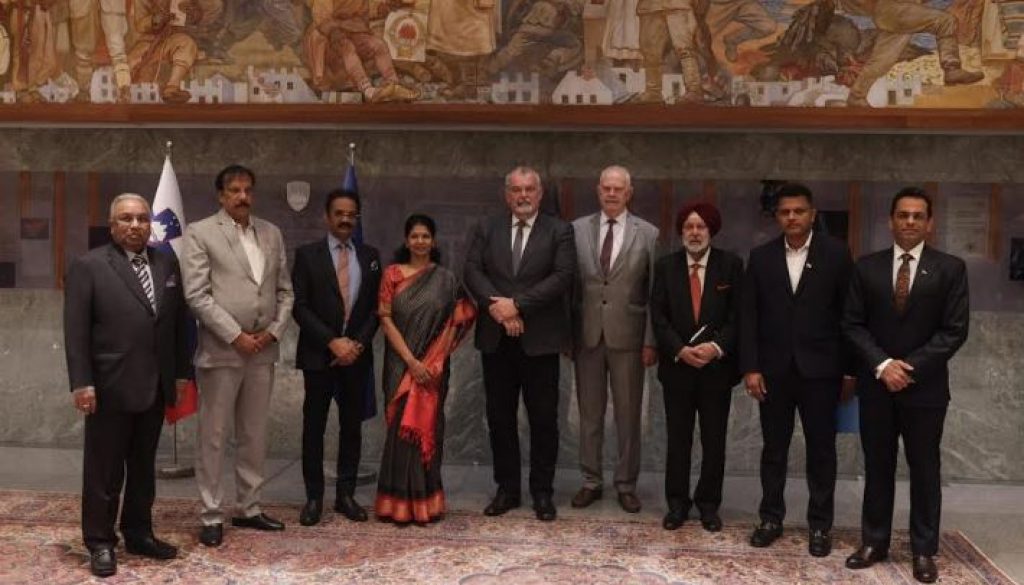 Hon'ble MP Dr. Ashok Kumar Mittal Highlights India's Commitment to Global Cooperation and Anti-Terrorism During Slovenia Visit