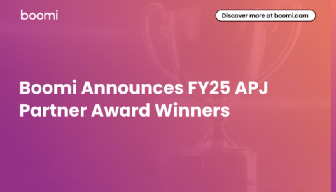 Boomi Announces FY25 APJ Partner Award Winners Boomi Announces FY25 APJ Partner Award Winners