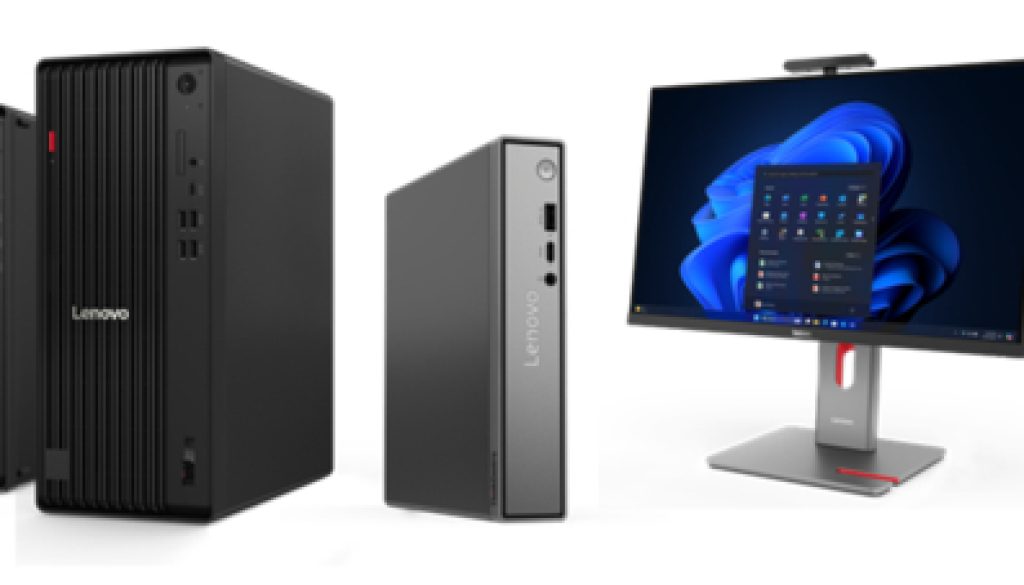Lenovo Unveils New Generation of AI PC Desktops and Monitors Designed to Maximize Productivity and Multitasking