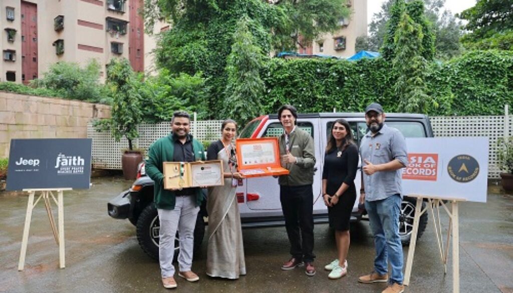 Jeep India's "Trail of Faith" Campaign, Executed by Xperia Group, an Unique and Innovative on Ground Brand Activation Campaign, on Ganesh Chaturthi, 2025